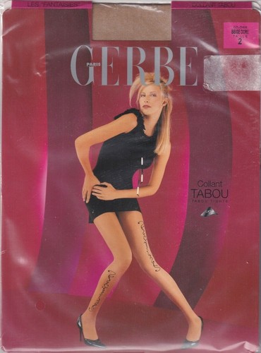 Collant fantaisie gerbe tabou - fantaisie,