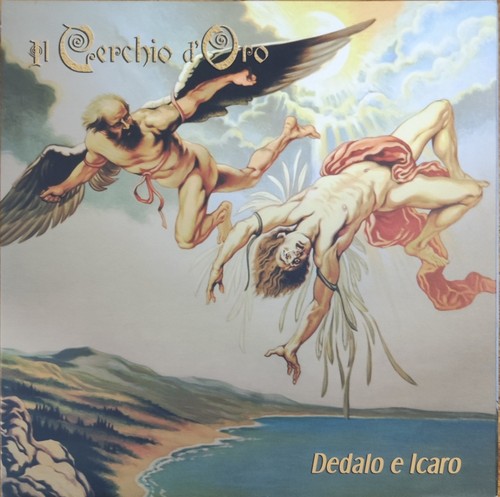 Cerchio oro dedalo e - cerchio,