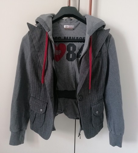 Giacca maglia grigia vdp - giacca/maglia,