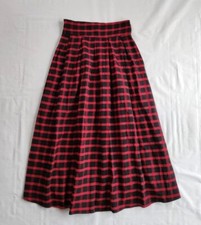 Gonna a campana stile tartan