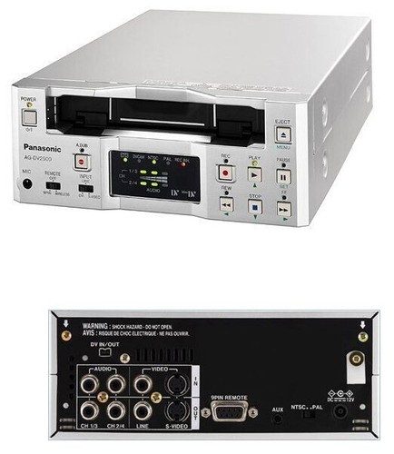 Panasonic dv2500 ntsc pal - ntsc,