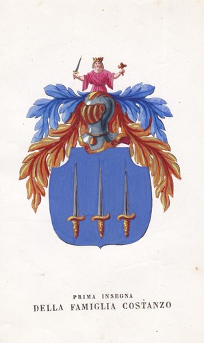 Prima insegna della famiglia - prima,