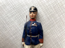 Ufficiale prussiano (vecchio) in uniforme da parata - militare - prima guerra mondiale - massa - elastolin