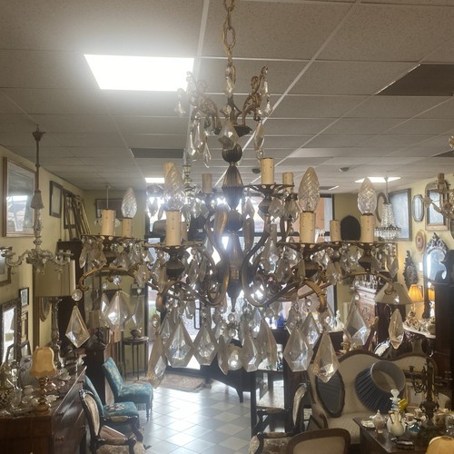 Lampadario anni ottone - 50,