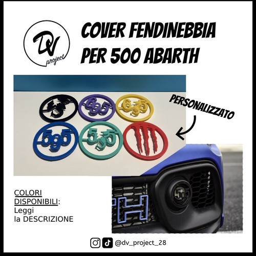 Cover fendinebbia abarth - fendinebbia,