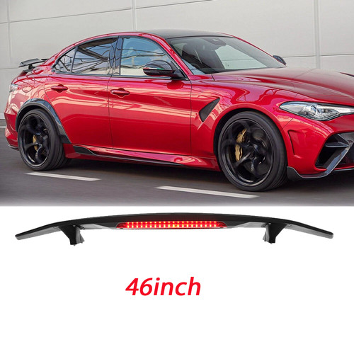 Matte black rear - 46",