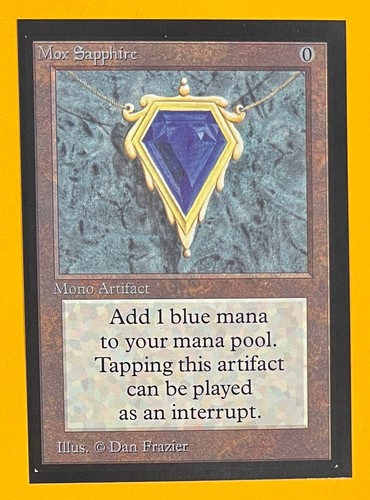 Mtg mox sapphire - mtg,