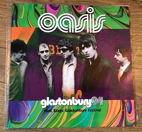 Oasis vinyl glastonbury - oasis,