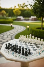 Scacchiera semipreziosa