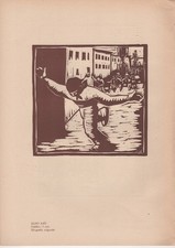 Aldo Ajo - I ceri - Xilografia