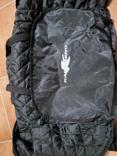 telo coprimoto impermeabile Kappamoto nero,imbottito  € 20    Cm 90×120