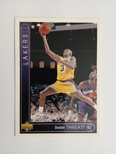 CARD UPPER DECK 93-94 ITA NBA LAKERS THREATT n 41