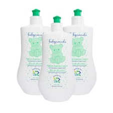 Babycoccole KIT 3 Flaconi DETERGENTE BIBERON, CIUCCI, TETTARELLE, Detersivo con 