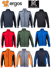 JRC Felpa CAMBRIDGE Bicolore in Cotone Collo a Lupetto Zip Intera Sport da Uomo