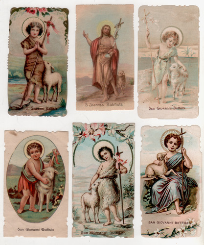 Lotto antichi santini - 10,