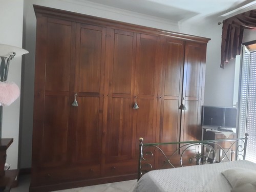 Armadio legno massello noce - legno,