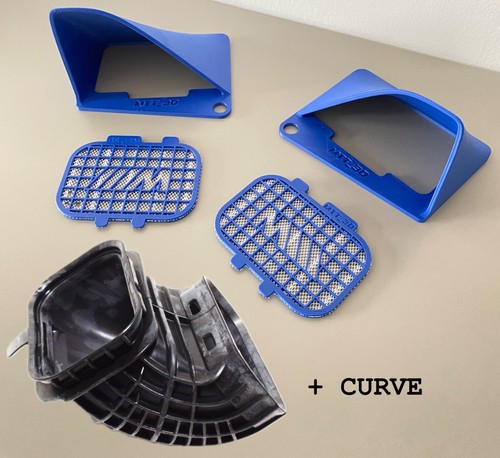 Kit air scoop rubber - scoop,