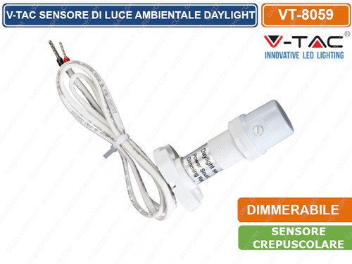 Tac 8059 sensore di - sensore, luce