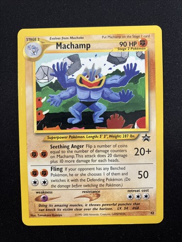 Pokemon machamp black star - pokemon,