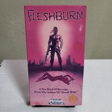 Fleshburn (1984) VHS - Media