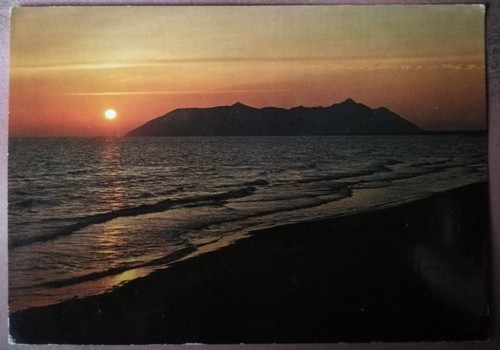 Circeo pittoresco tramonto - -,
