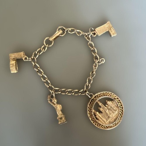 Bracciale vintage oro con - vintage, in