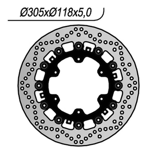 Disco freno 1137 per - dx-sx,