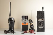 RADIO 3 CB - Radio Shack realistico TRC-101B, Cobra HH28, GE 3-5900A 40 canali