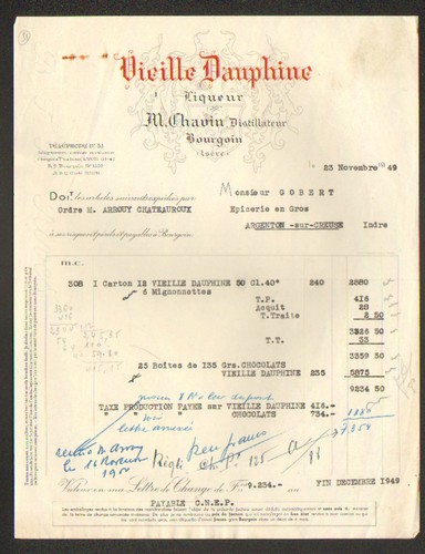 Bourgoin distillerie - bourgoin, (38)