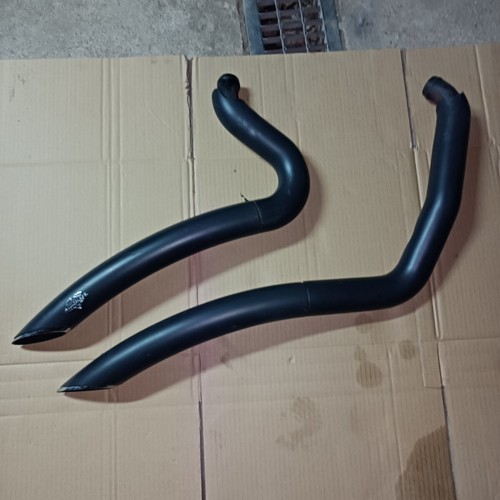 Scarico big radius - radius, black