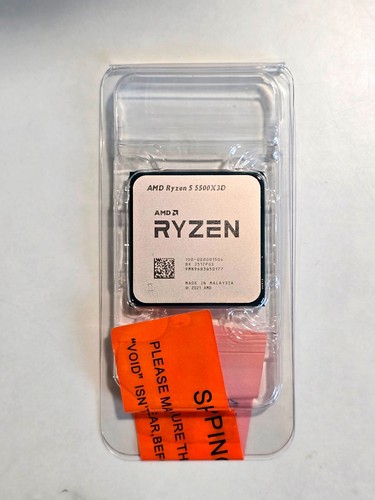 Amd ryzen 5500x3d core - amd, 6-core
