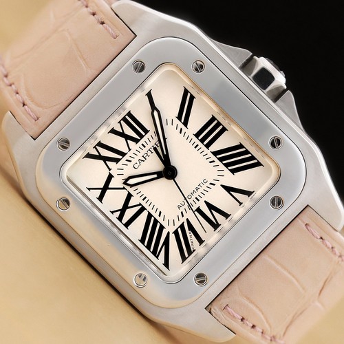 Cartier unisex santos 100 - cartier,