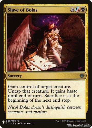 Mtg carta schiavo bolas - mtg, #86