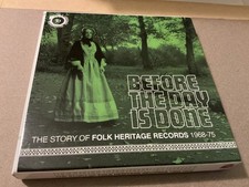 Before The Day Is Done - Story Of Folk Heritage Records 1968-1975 - 3 CD Box