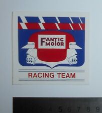 ADESIVO STICKER VINTAGE AUTOCOLLANT AUFKLEBER MOTO TUNING FANTIC MOTOCROSS