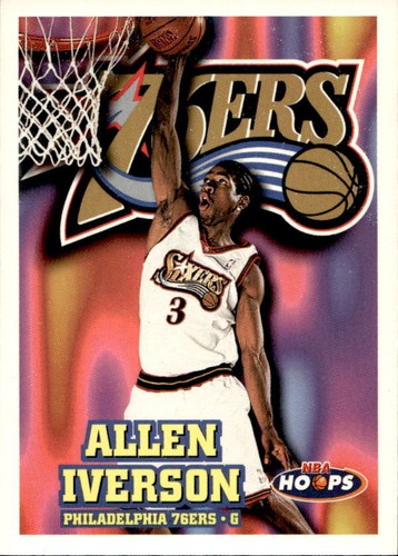 Card nba allen iverson - card,