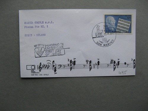 San marino copertina - marino,, fdc