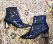 Stivaletti Zara Basic blu