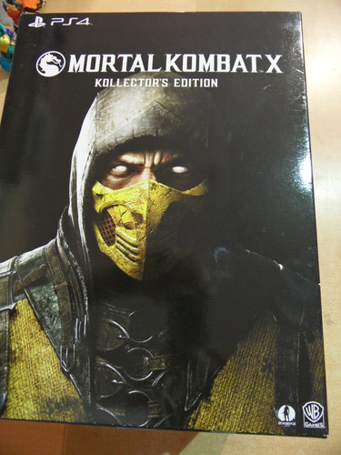 Mortal kombat ps4 collectors - kombat,