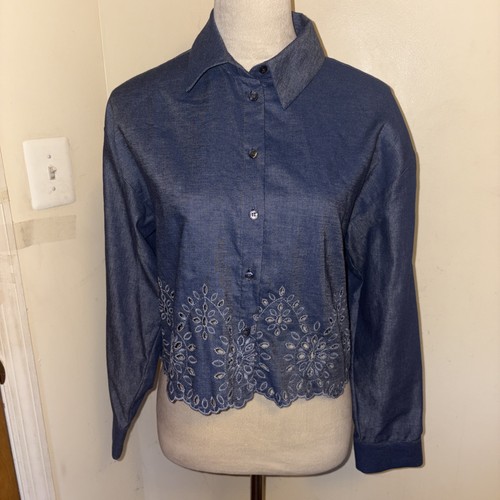 Zara camicia donna - cropped, con