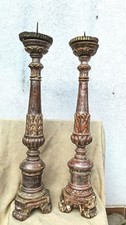 PAIR OF ALTAR CANDLESTICKS
