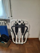 Stepper pieghevole bianco usato poco  con pistoni idraulici regolabili  