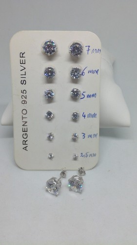 Orecchini punto luce argento - orecchini,