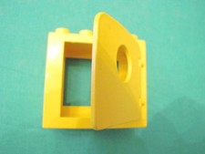 LEGO DUPLO finestra apribile gialla con sportello oblo'
