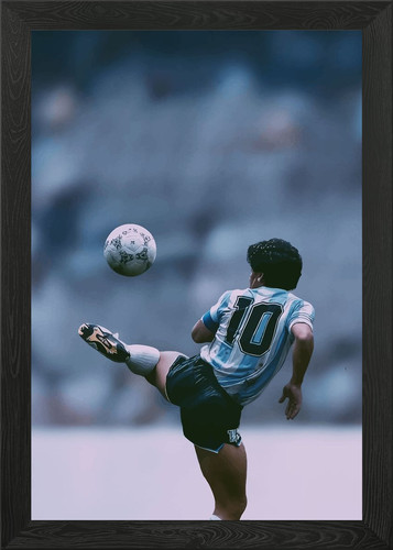 Diego maradona calcia - calcia, un