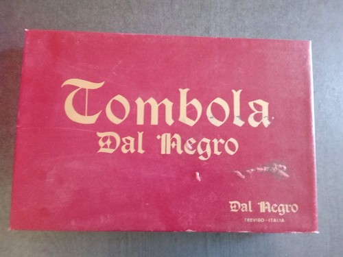 Tombola dal negro gioco - tombola,