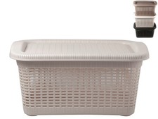 Cesta Biancheria Con Coperchio