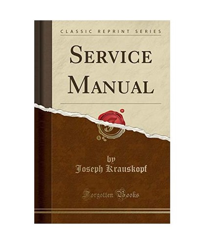 Service manual classic - service, [classic