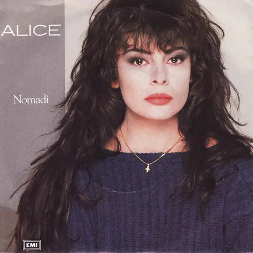 Alice nomadi vinile single - alice, 7''