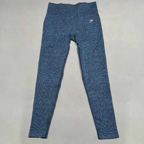 Gymshark leggings donna - l, blu